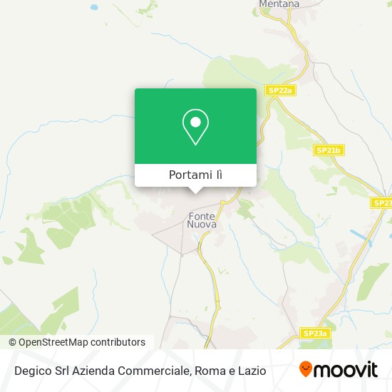 Mappa Degico Srl Azienda Commerciale