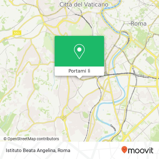 Mappa Istituto Beata Angelina