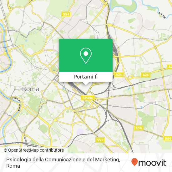 Mappa Psicologia della Comunicazione e del Marketing