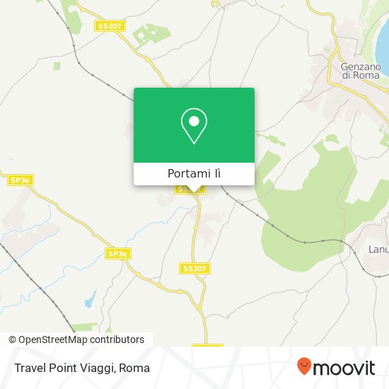 Mappa Travel Point Viaggi