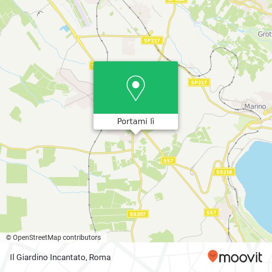 Mappa Il Giardino Incantato