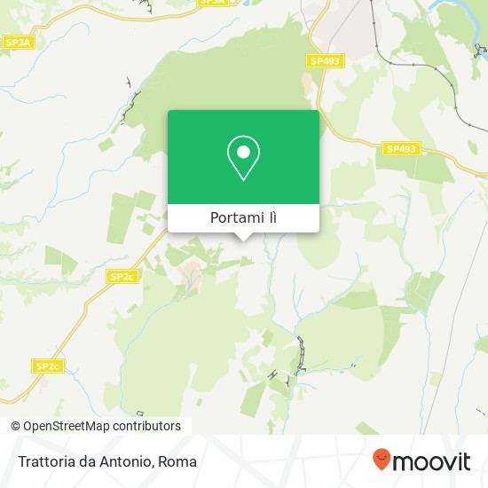 Mappa Trattoria da Antonio