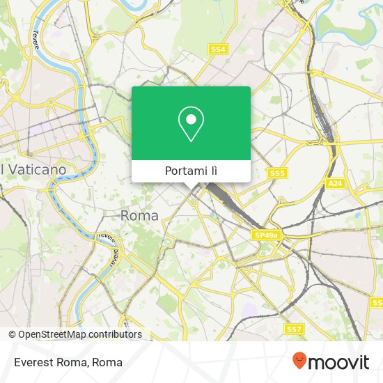 Mappa Everest Roma