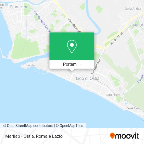 Mappa Marilab - Ostia