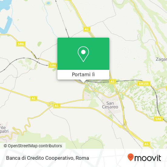 Mappa Banca di Credito Cooperativo