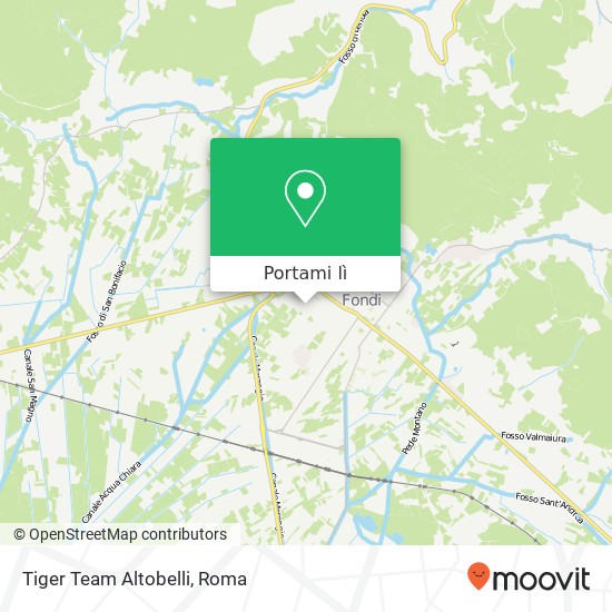 Mappa Tiger Team Altobelli