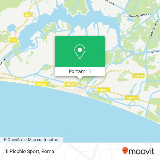 Mappa Il Picchio Sport