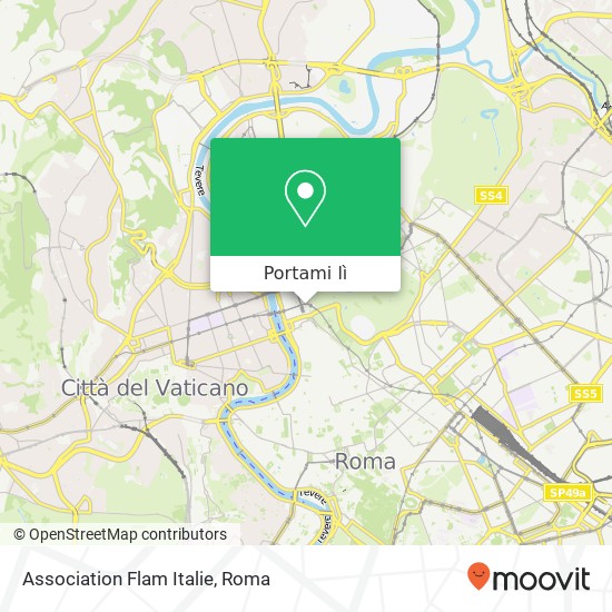Mappa Association Flam Italie
