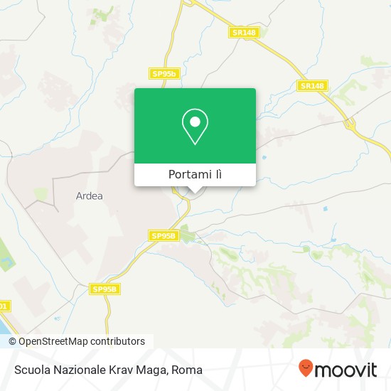 Mappa Scuola Nazionale Krav Maga