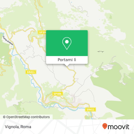 Mappa Vignola