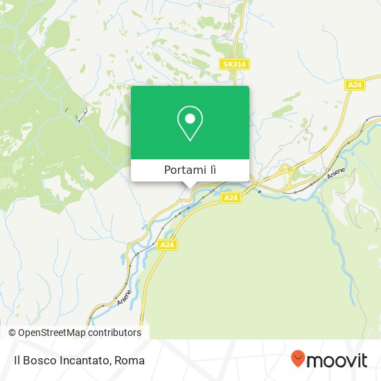 Mappa Il Bosco Incantato