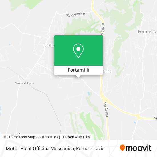 Mappa Motor Point Officina Meccanica