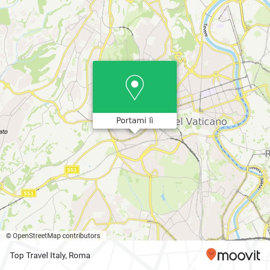 Mappa Top Travel Italy