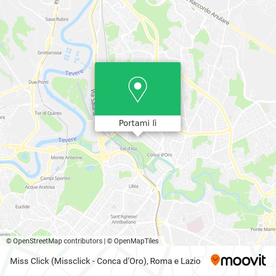 Mappa Miss Click (Missclick - Conca d'Oro)