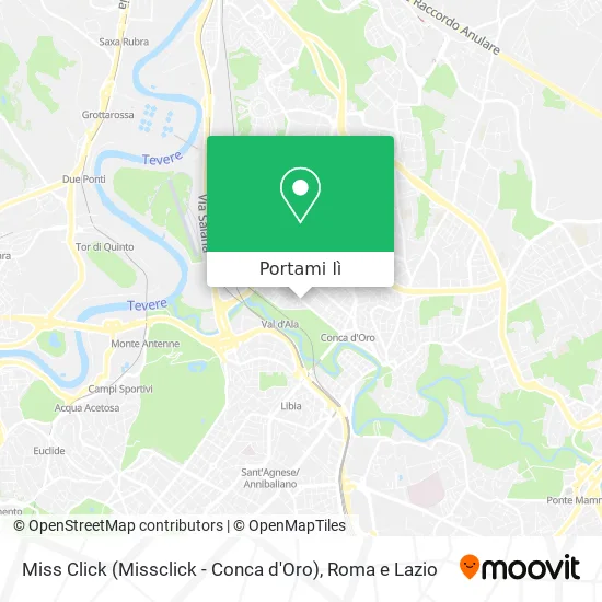 Mappa Miss Click (Missclick - Conca d'Oro)