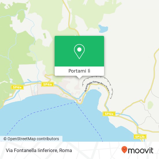 Mappa Via Fontanella Iinferiore
