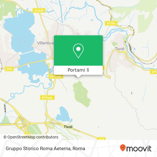 Mappa Gruppo Storico Roma Aeterna