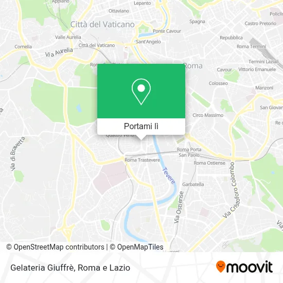 Mappa Gelateria Giuffrè