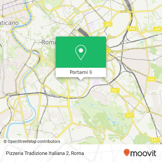 Mappa Pizzeria Tradizione Italiana 2