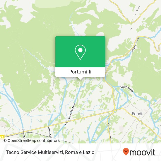 Mappa Tecno.Service Multiservizi
