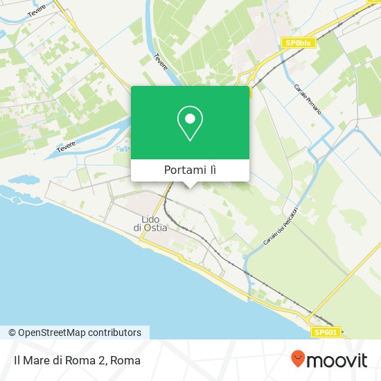 Mappa Il Mare di Roma 2