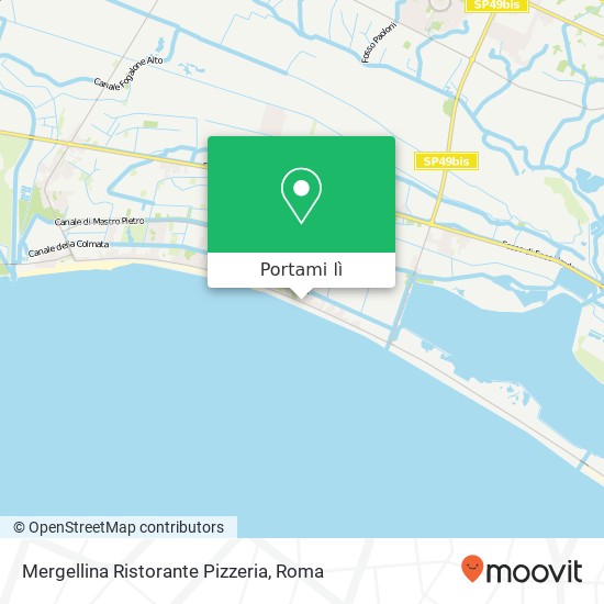 Mappa Mergellina Ristorante Pizzeria