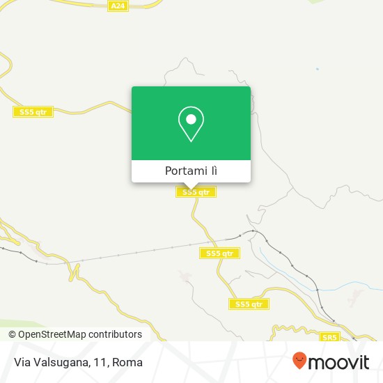 Mappa Via Valsugana, 11
