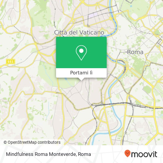 Mappa Mindfulness Roma Monteverde