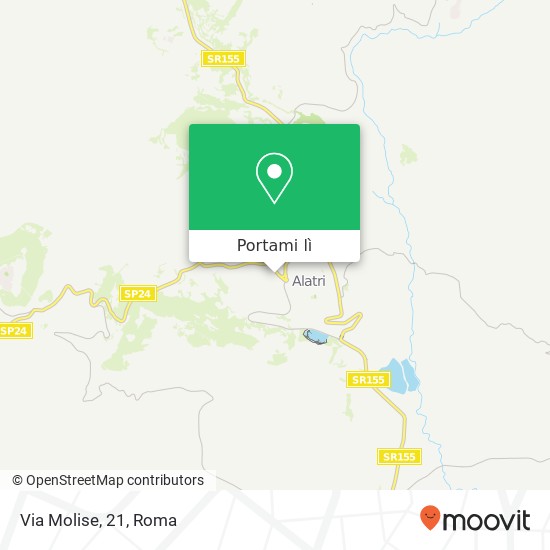 Mappa Via Molise, 21