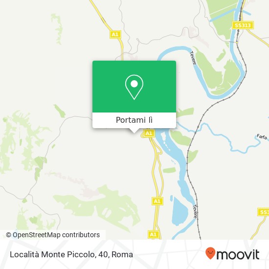 Mappa Località Monte Piccolo, 40