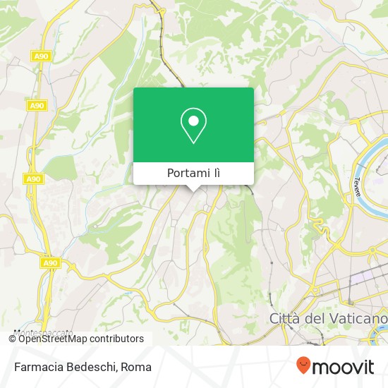 Mappa Farmacia Bedeschi