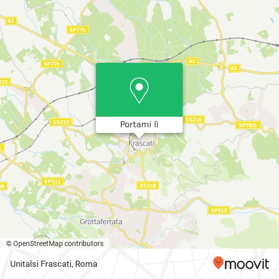 Mappa Unitalsi Frascati