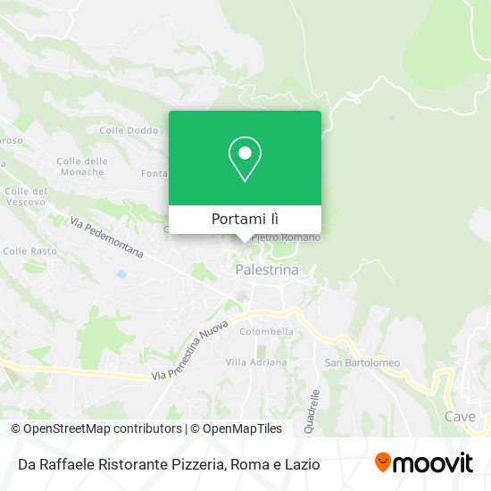 Mappa Da Raffaele Ristorante Pizzeria
