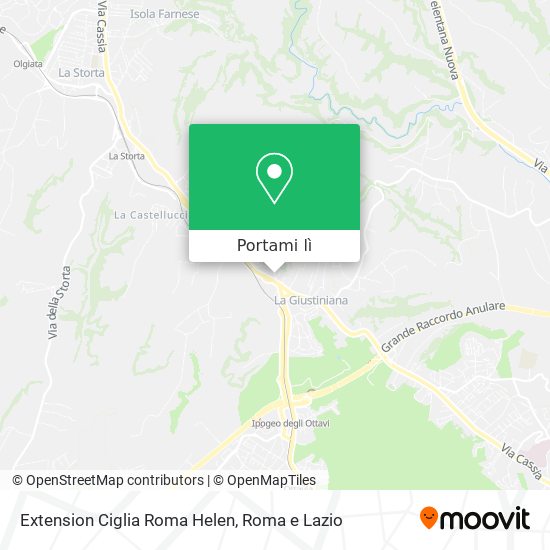 Mappa Extension Ciglia Roma Helen