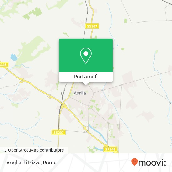 Mappa Voglia di Pizza