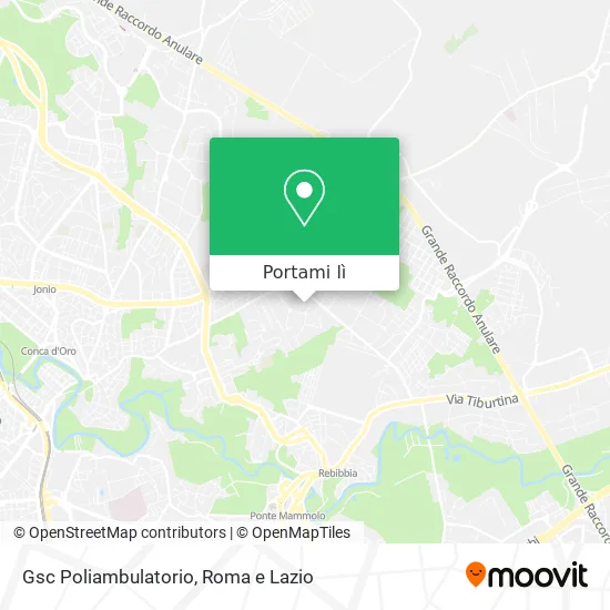 Mappa Gsc Poliambulatorio