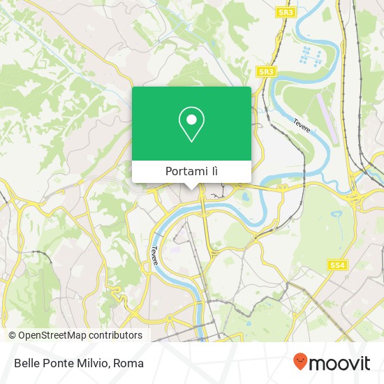 Mappa Belle Ponte Milvio