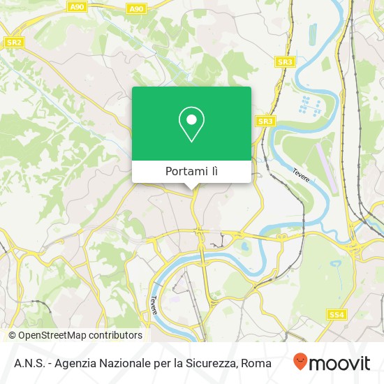 Mappa A.N.S. - Agenzia Nazionale per la Sicurezza