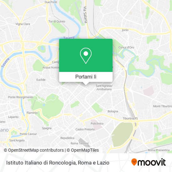 Mappa Istituto Italiano di Roncologia