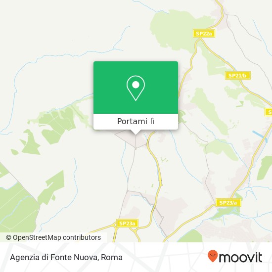 Mappa Agenzia di Fonte Nuova