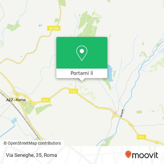 Mappa Via Seneghe, 35