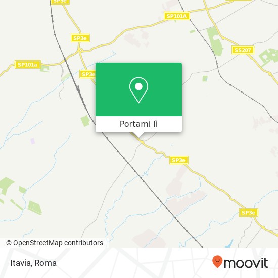 Mappa Itavia