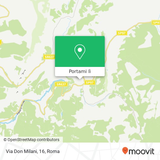 Mappa Via Don Milani, 16
