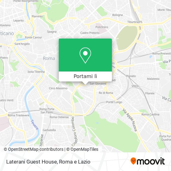 Mappa Laterani Guest House