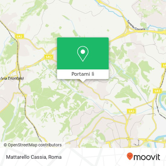 Mappa Mattarello Cassia