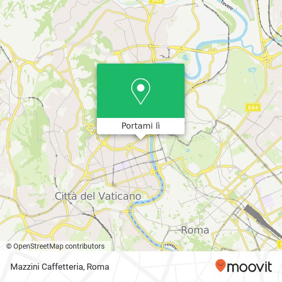 Mappa Mazzini Caffetteria