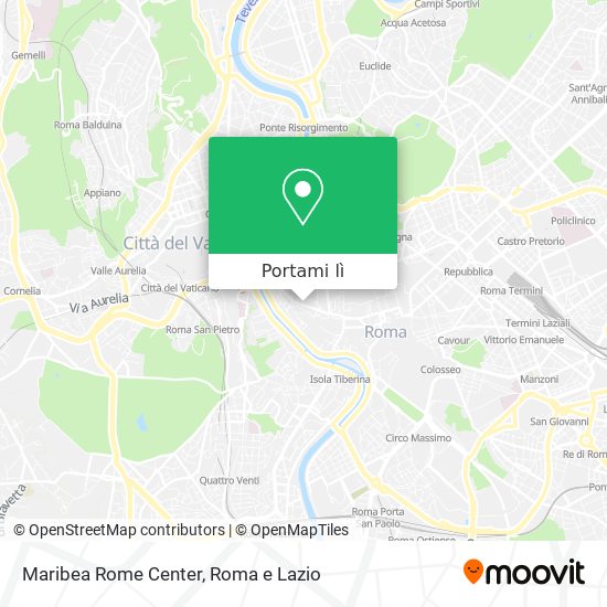Mappa Maribea Rome Center
