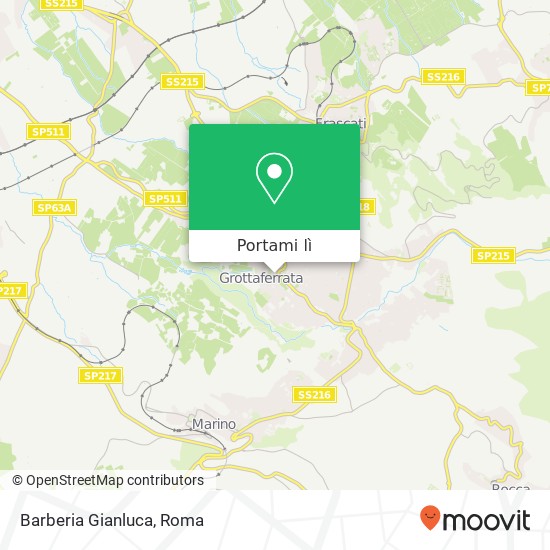 Mappa Barberia Gianluca