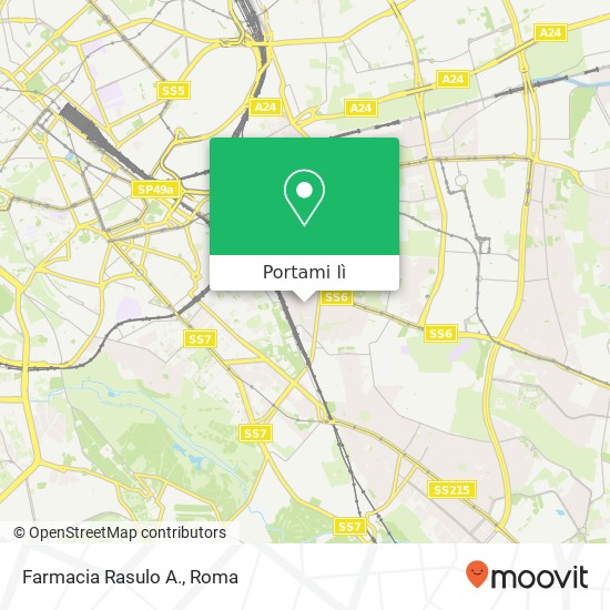 Mappa Farmacia Rasulo A.