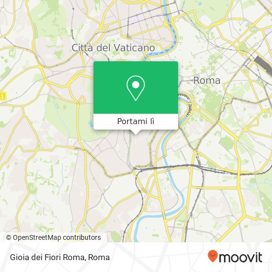 Mappa Gioia dei Fiori Roma